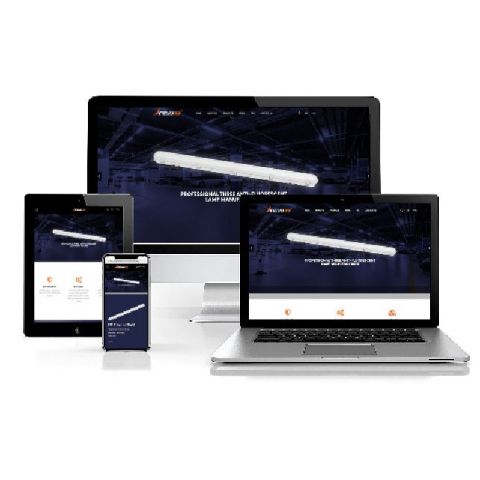 灯具行业H5响应式网站设计案例